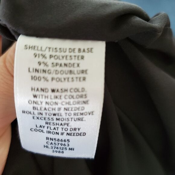 Chelsea28 ruffle sleeve black shift dress - Picture 8 of 8